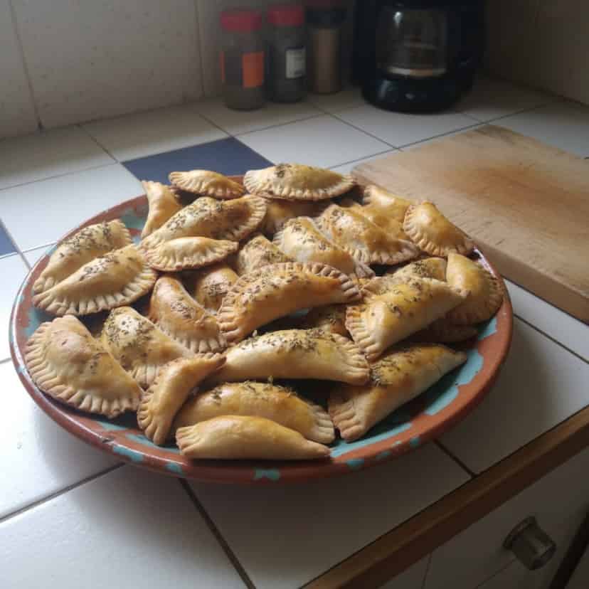 Pastelzinho assado prático