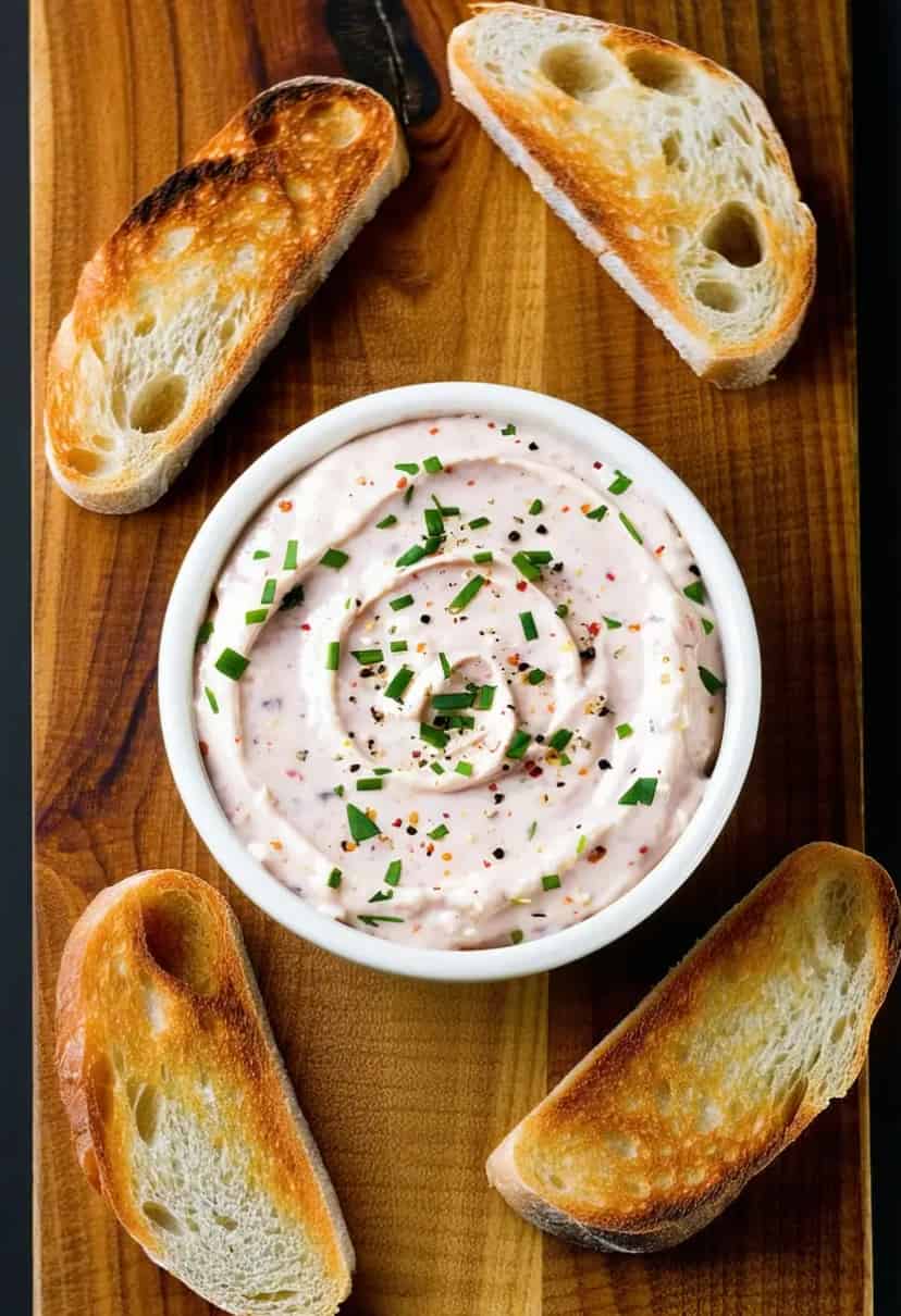 Patê de Linguiça com Cream Cheese