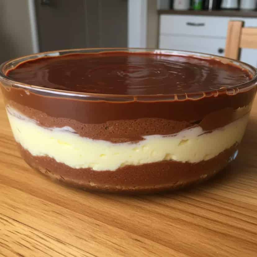 Pavê Natalino de Limão com Chocolate