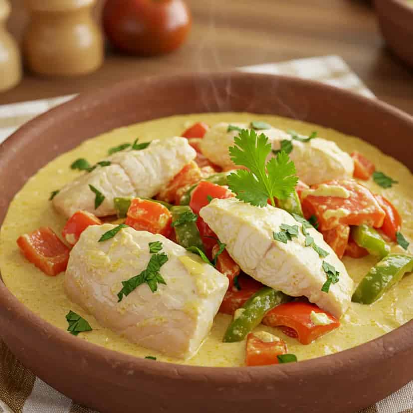 Peixe ensopado