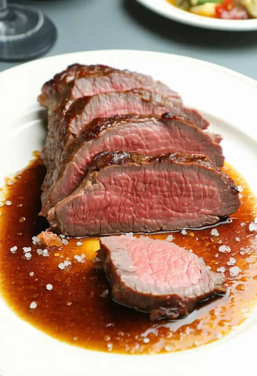 Picanha Assada com Sal Grosso