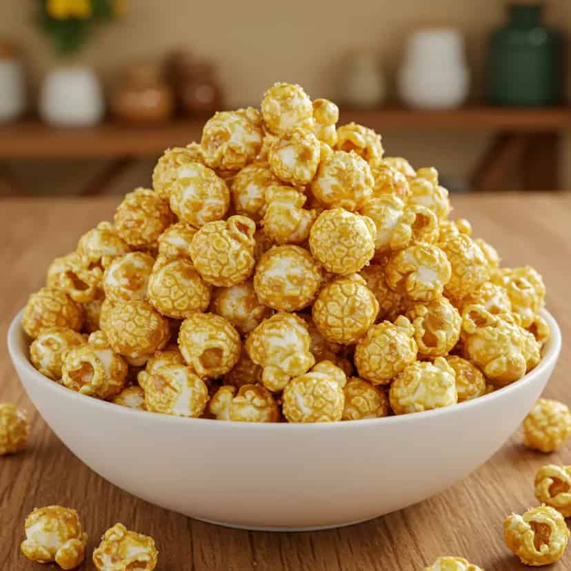 Pipoca Doce Rápida no Micro-ondas