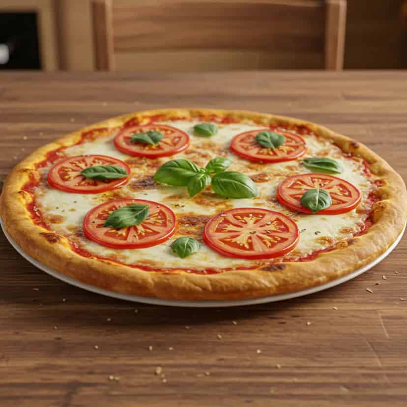 Pizza Marguerita Caseira