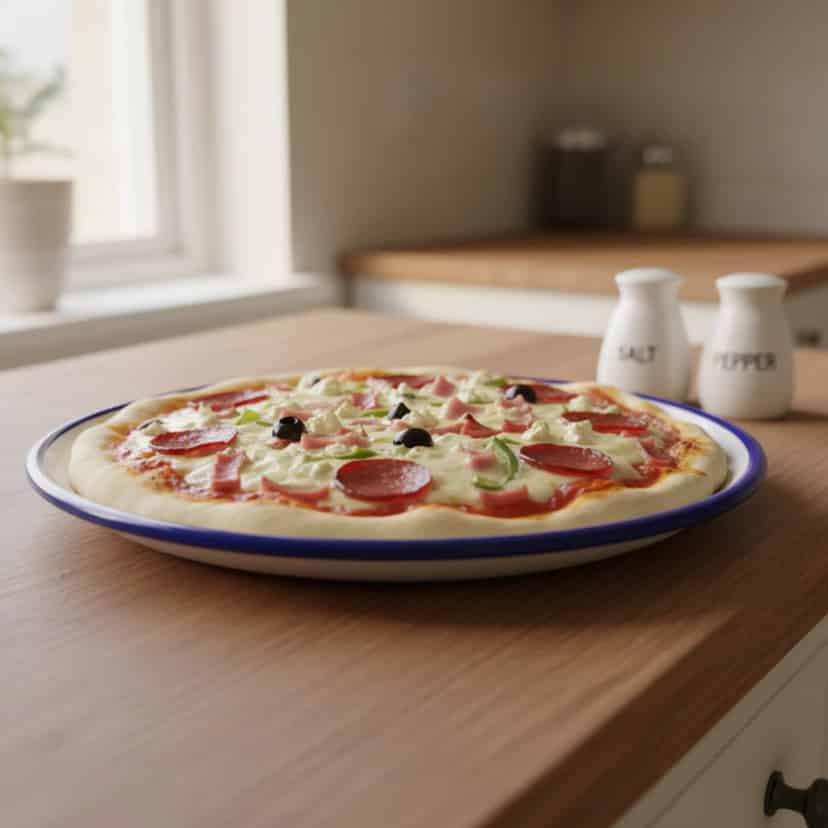 Pizza Portuguesa com Catupiry