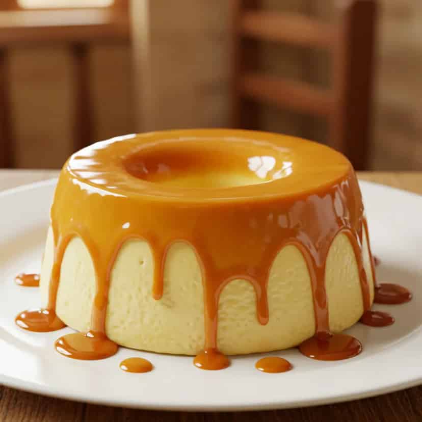 Pudim de leite condensado de forno