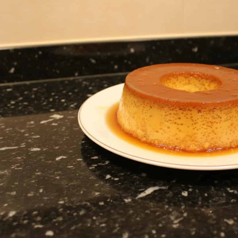 Pudim de Padaria Tradicional