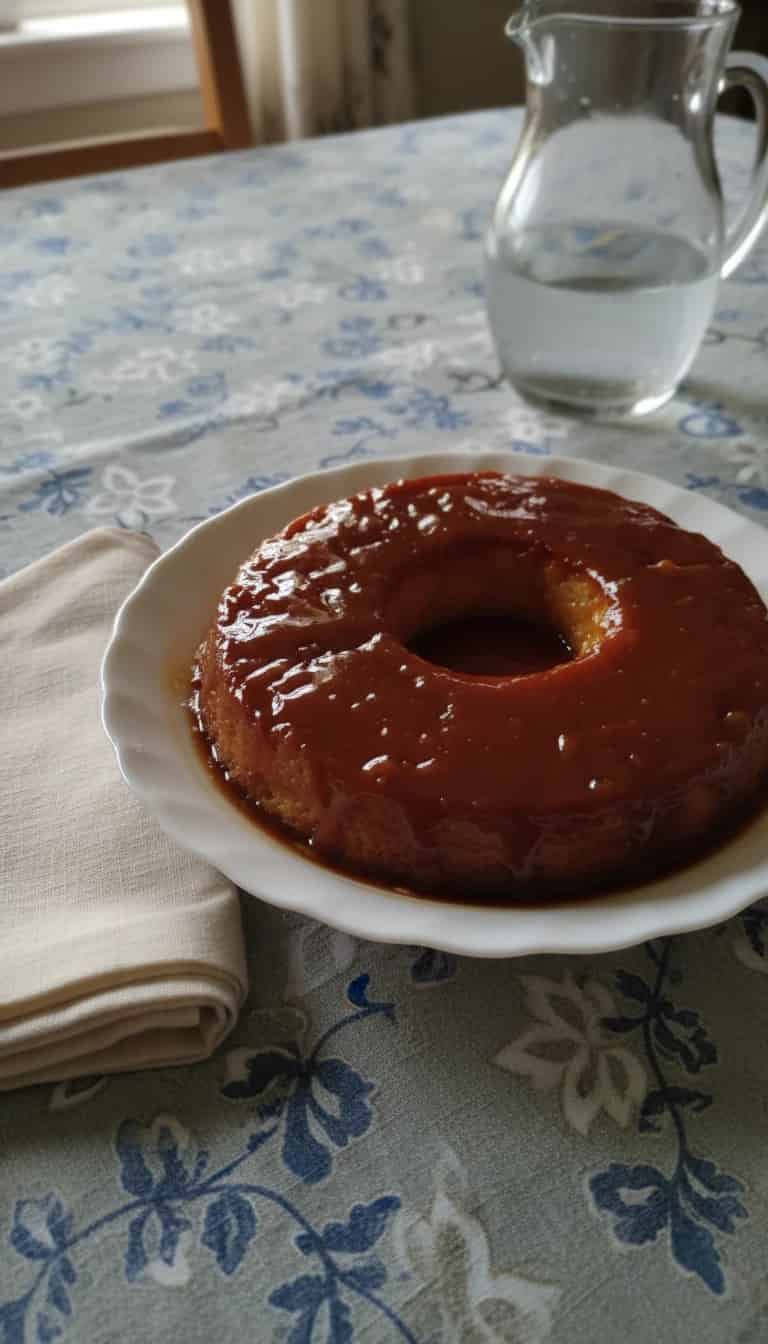 Pudim simples de leite