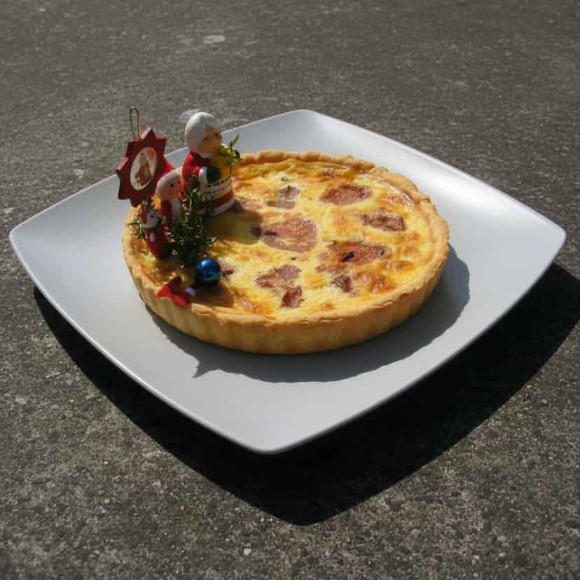 Quiche de Natal