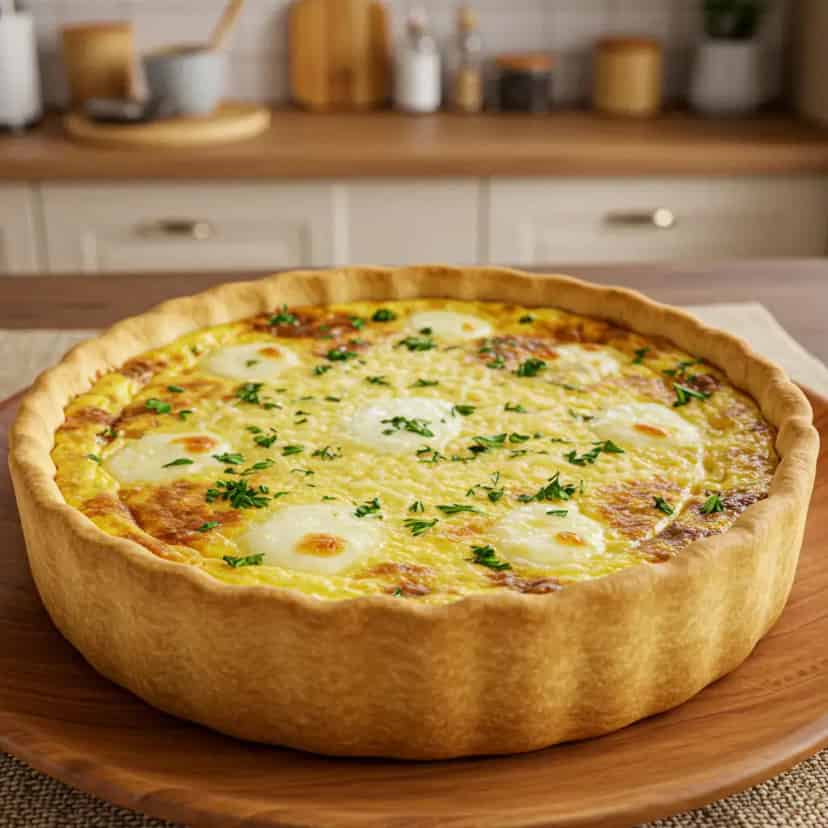 Quiche de queijo
