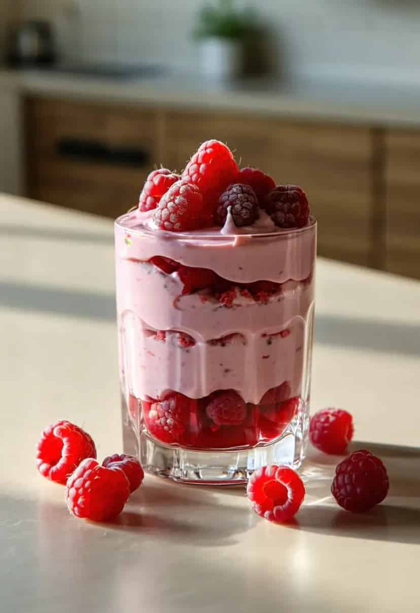 Mousse de Framboesa