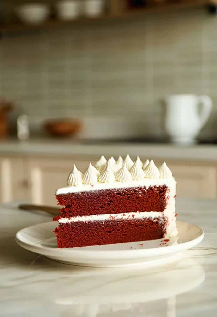 Bolo Red Velvet com Cobertura de Buttercream
