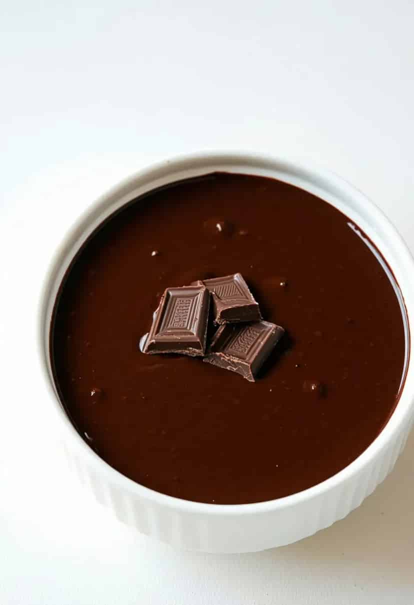 Pudim de Chocolate Rico