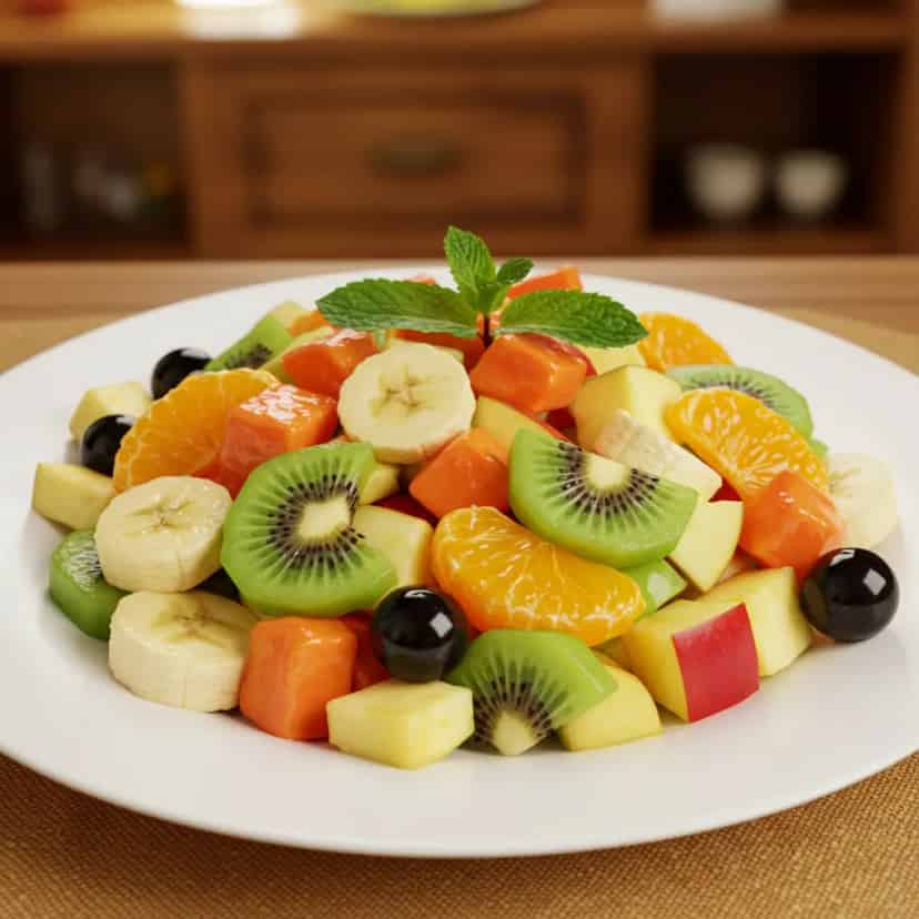 Salada de frutas gostosa