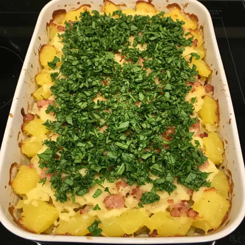 Salada de mandioca