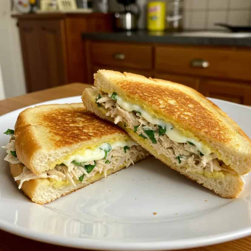 Sanduíche de Frango Rápido na Airfryer
