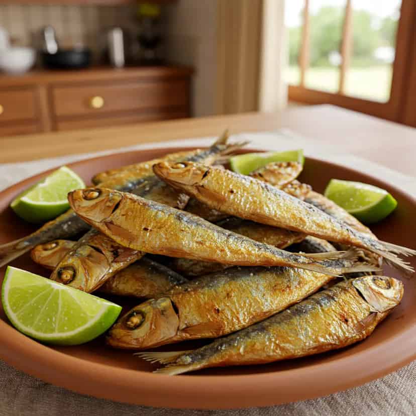 Sardinha frita