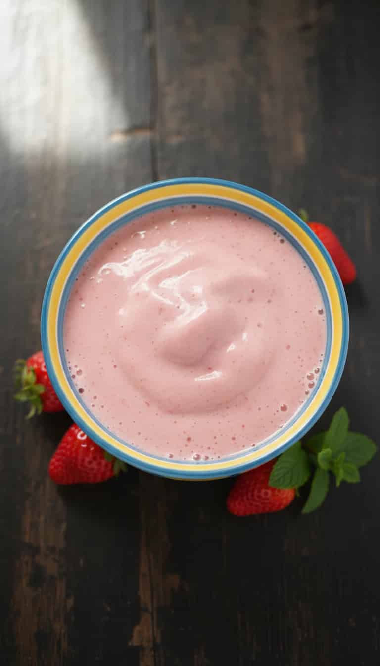 Smoothie de Morango com Iogurte