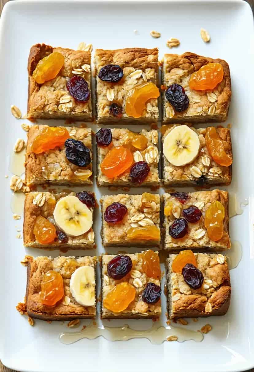 Snack de Aveia com Frutas Secas