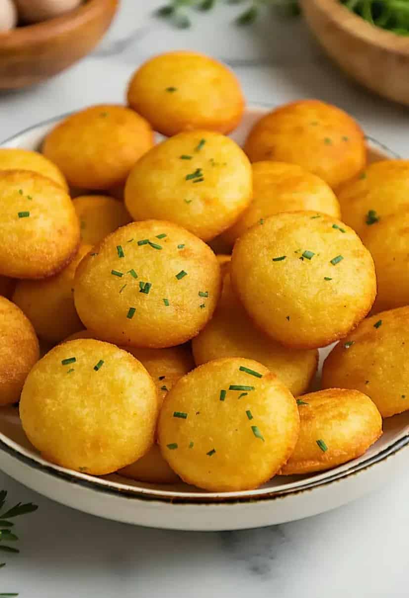 Snacks Assados de Fubá