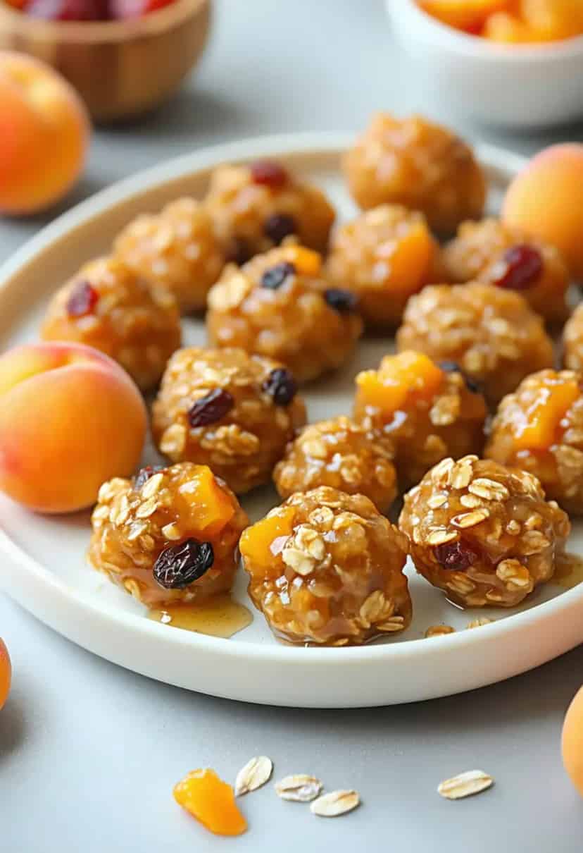 Snacks de Aveia com Frutas Secas