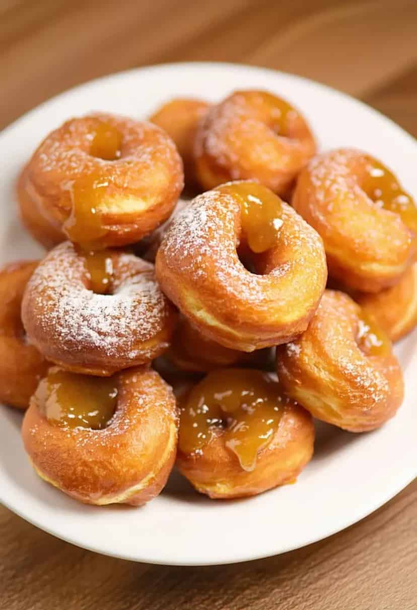 Sonho Recheado com Doce de Leite