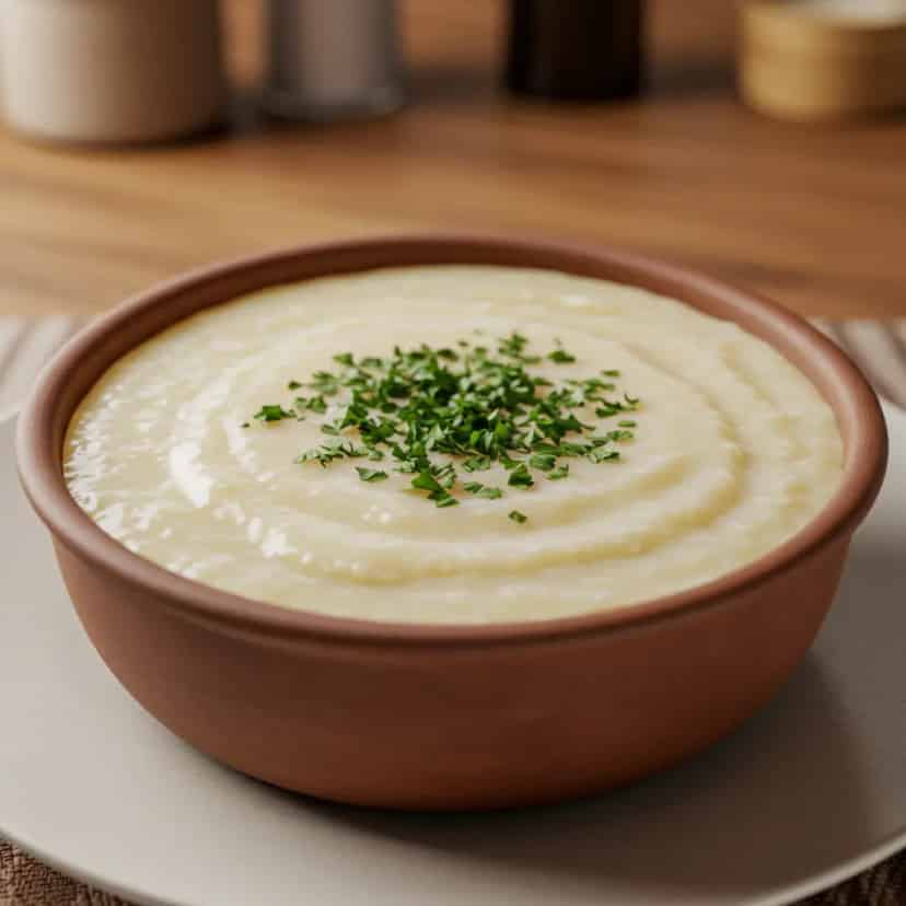 Sopa de couve-flor cremosa