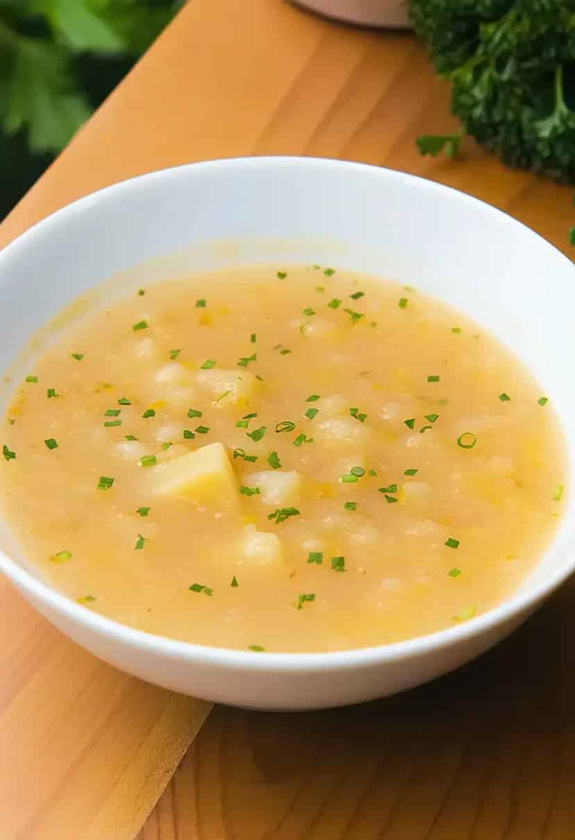 Sopa de Inhame e Legumes