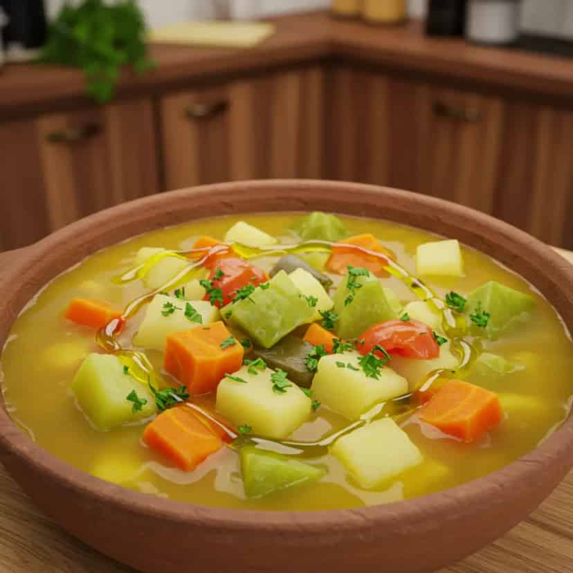 Sopa de legumes para emagrecer