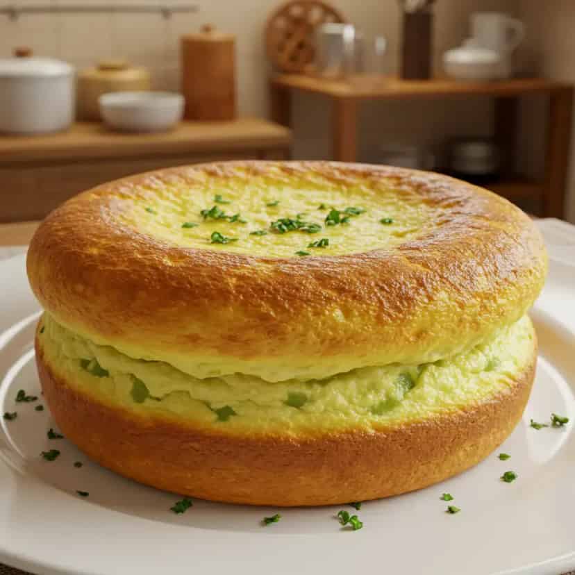 Souflé de chuchu maravilhoso