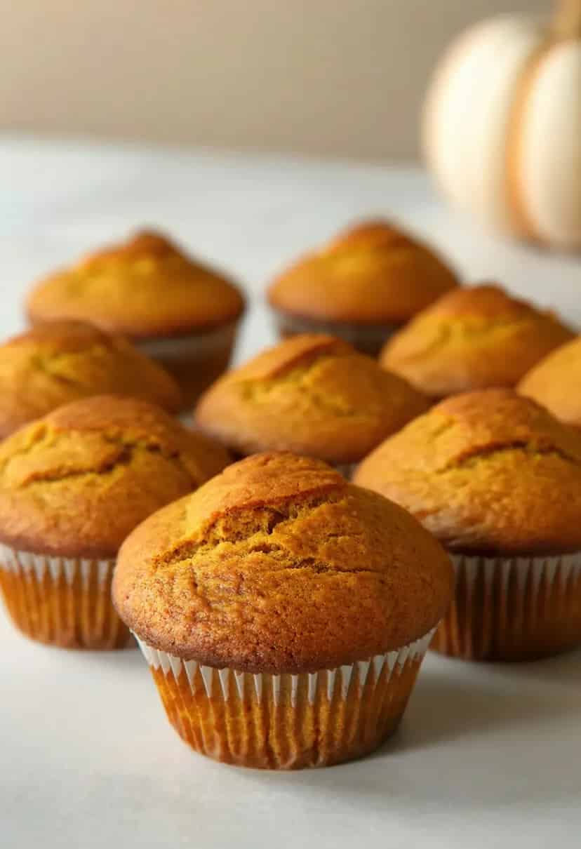 Muffins de Abóbora Temperados
