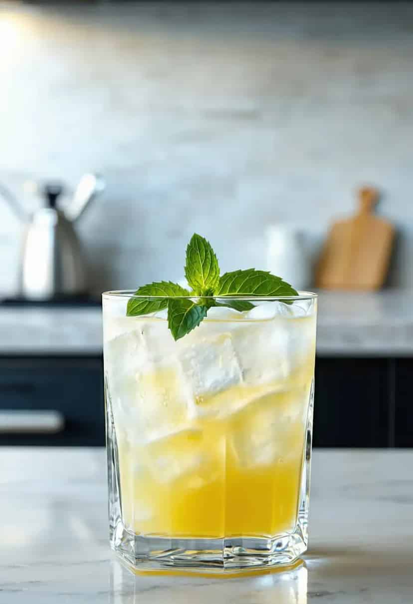 Suco de Limão Siciliano com Gengibre