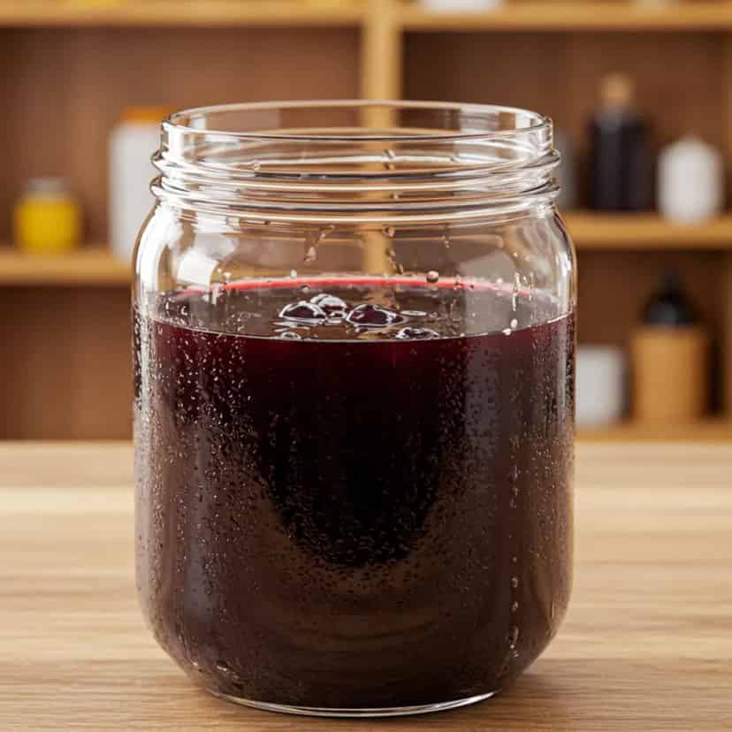 Suco de uva concentrado caseiro