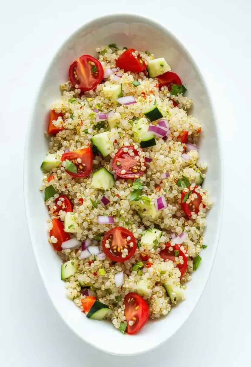 Tabule de Quinoa e Ervas