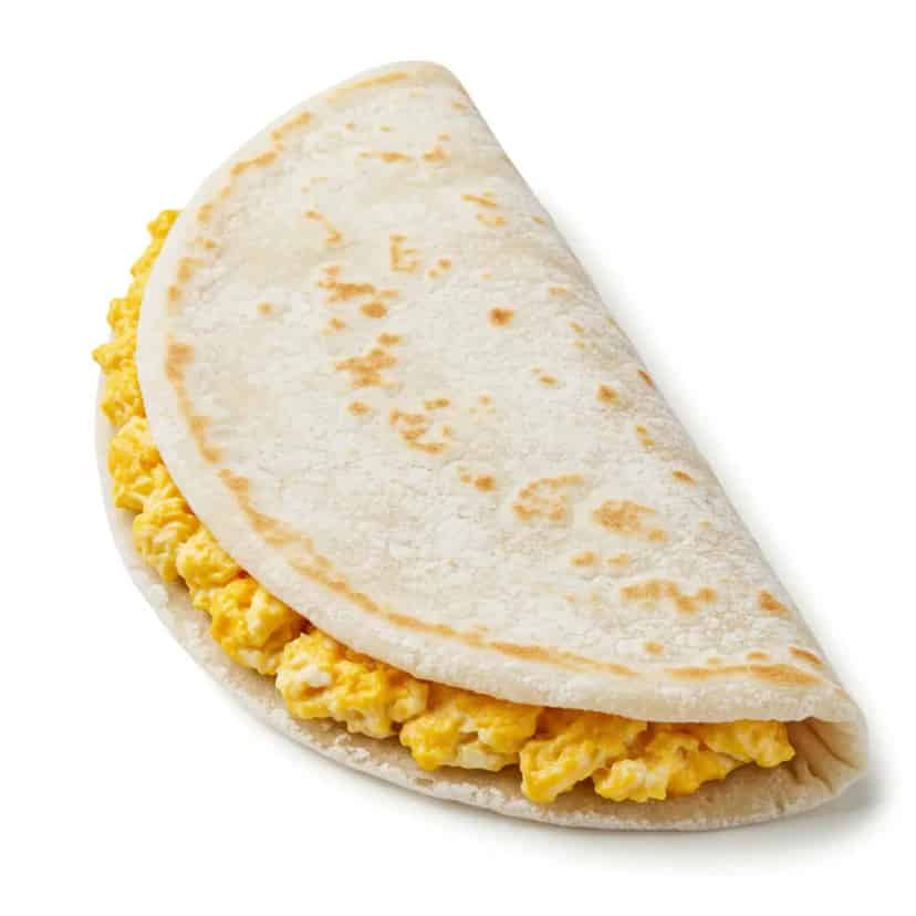 Tapioca com ovo
