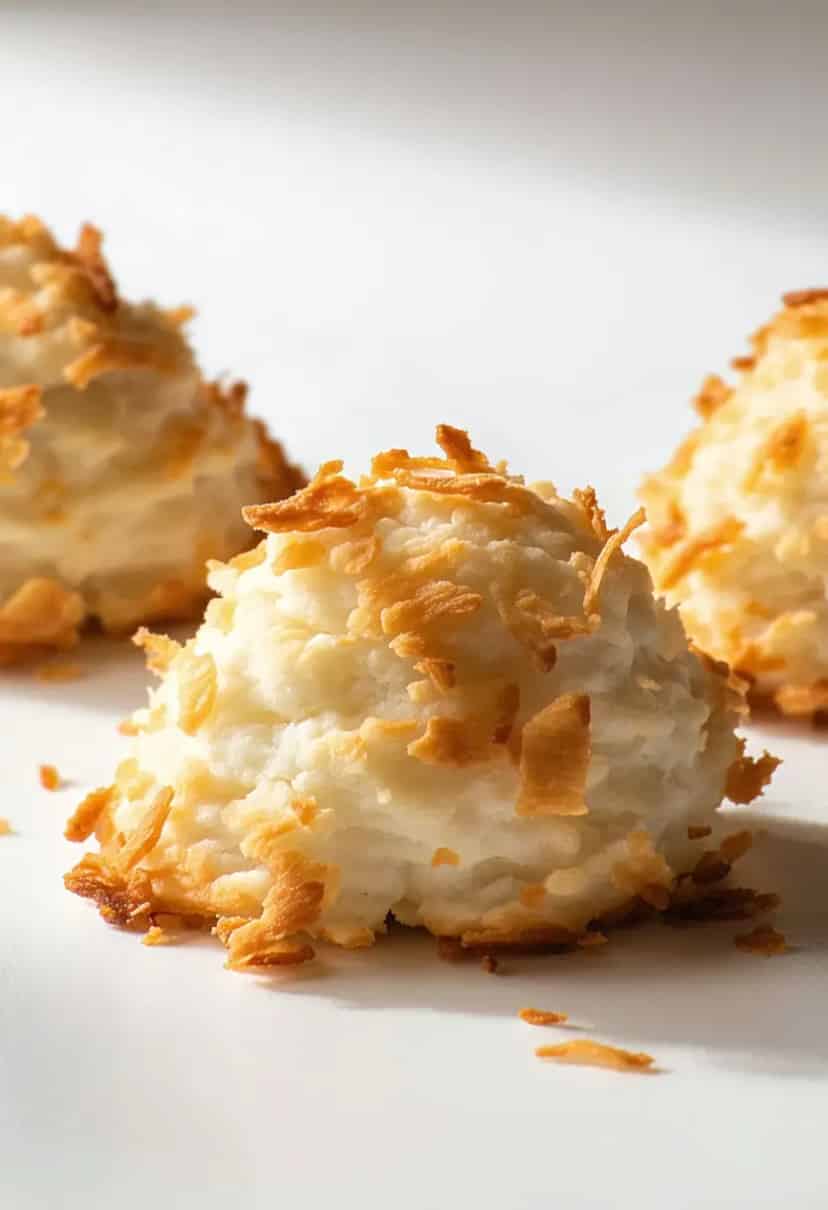 Macaroons de Coco Torrado