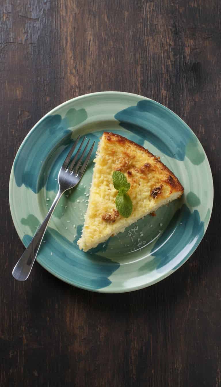 Torta Cremosa de Maracujá e Coco
