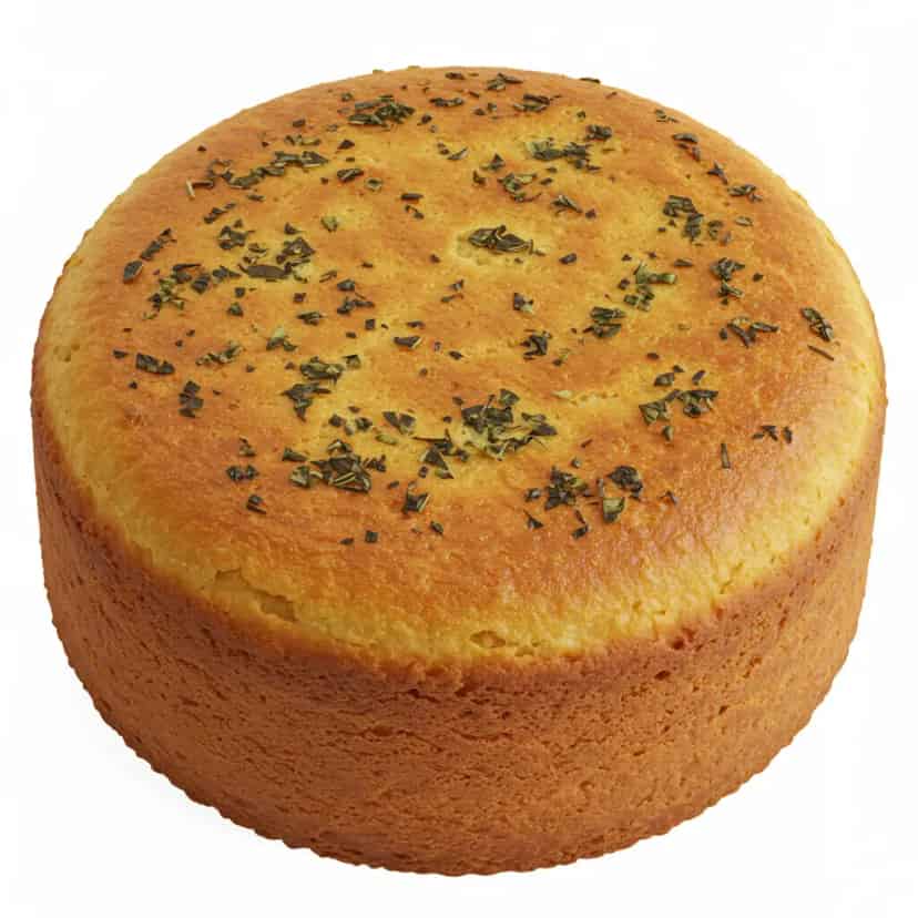 Torta cremosa de presunto e queijo