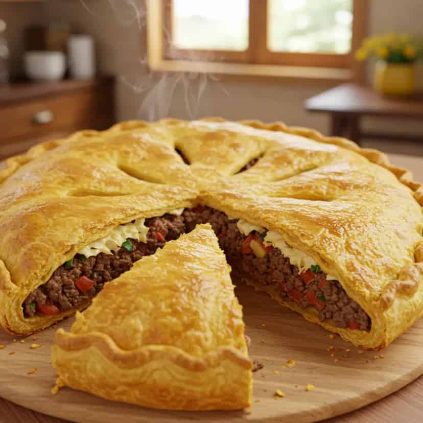 Torta de carne moída