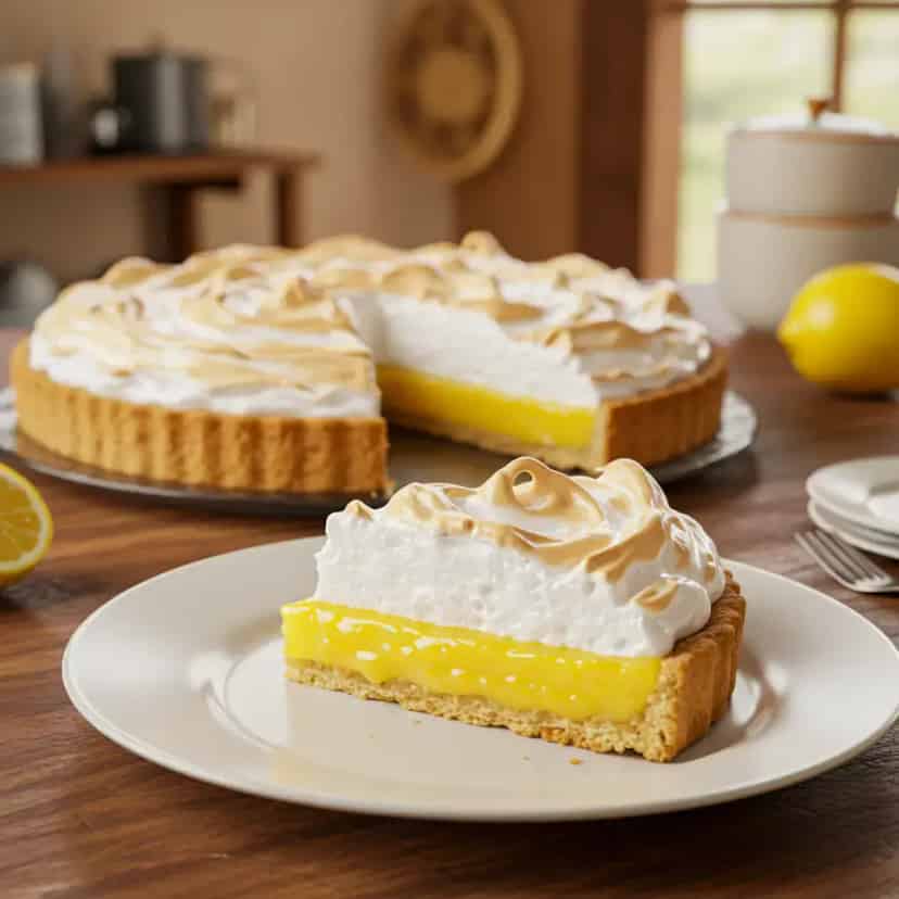 Torta de Limão com Merengue