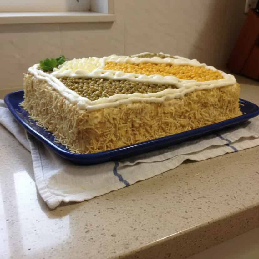 Torta salgada de festa do João Vitor Sales Queiroz