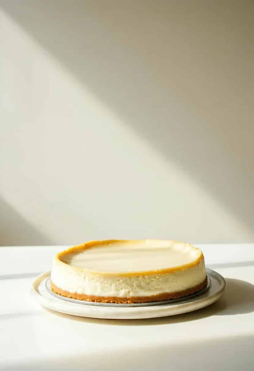 Cheesecake de Baunilha