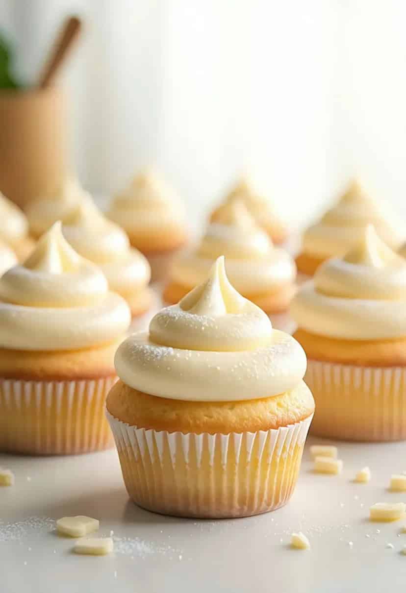 Cupcakes de Baunilha