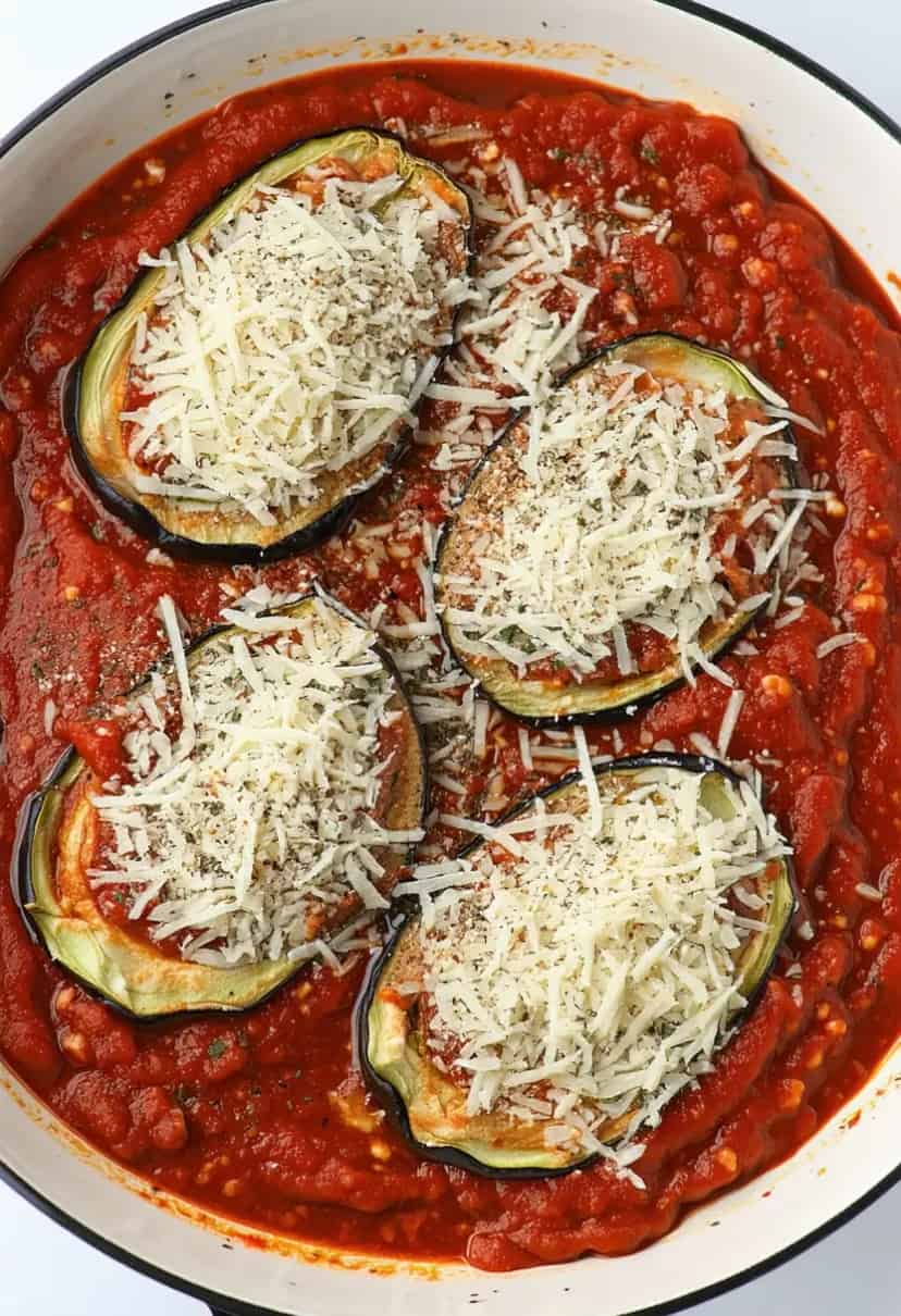 Parmesão de Berinjela Vegetariano