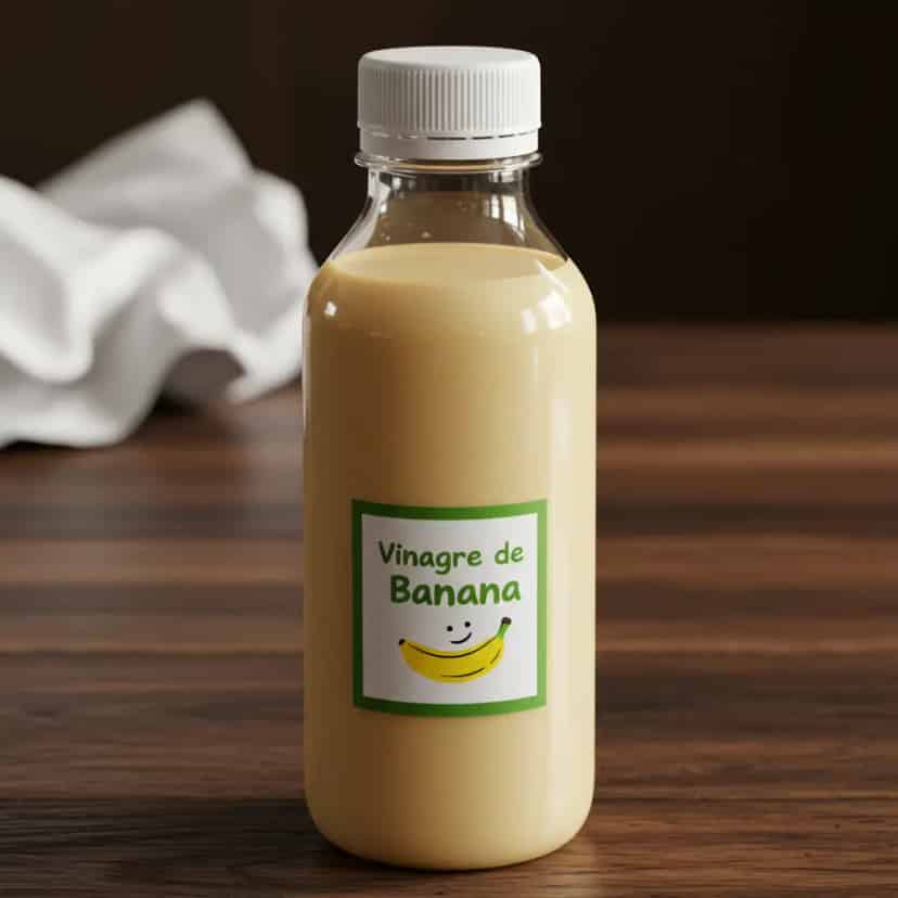 Vinagre de Banana Caseiro