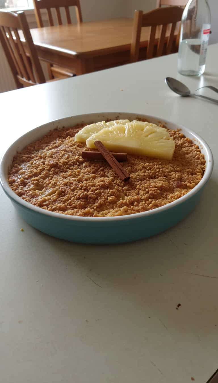 Foto deliciosa de Abacaxi com Canela no Microondas pronta para servir - Sem Assar