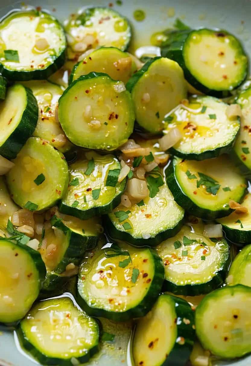 Abobrinha Refogada com Alho e Cebola