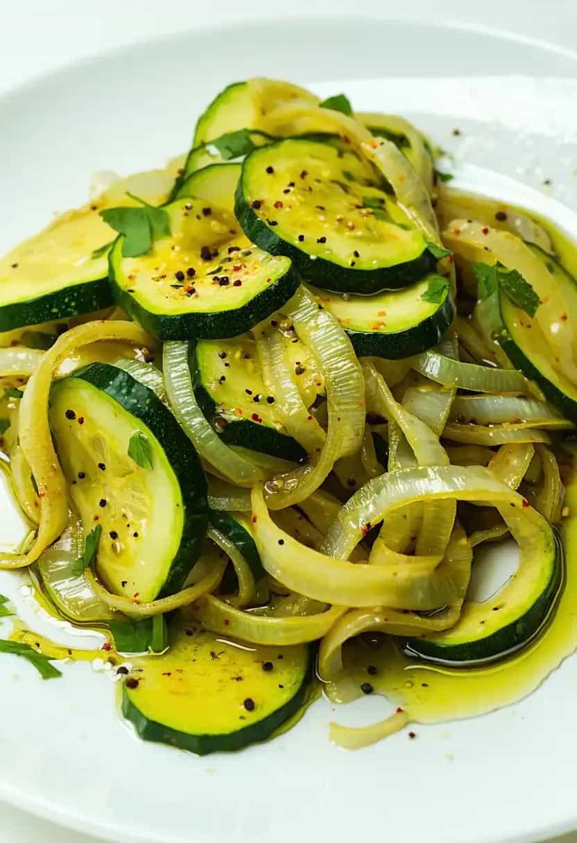 Abobrinha Refogada com Cebola