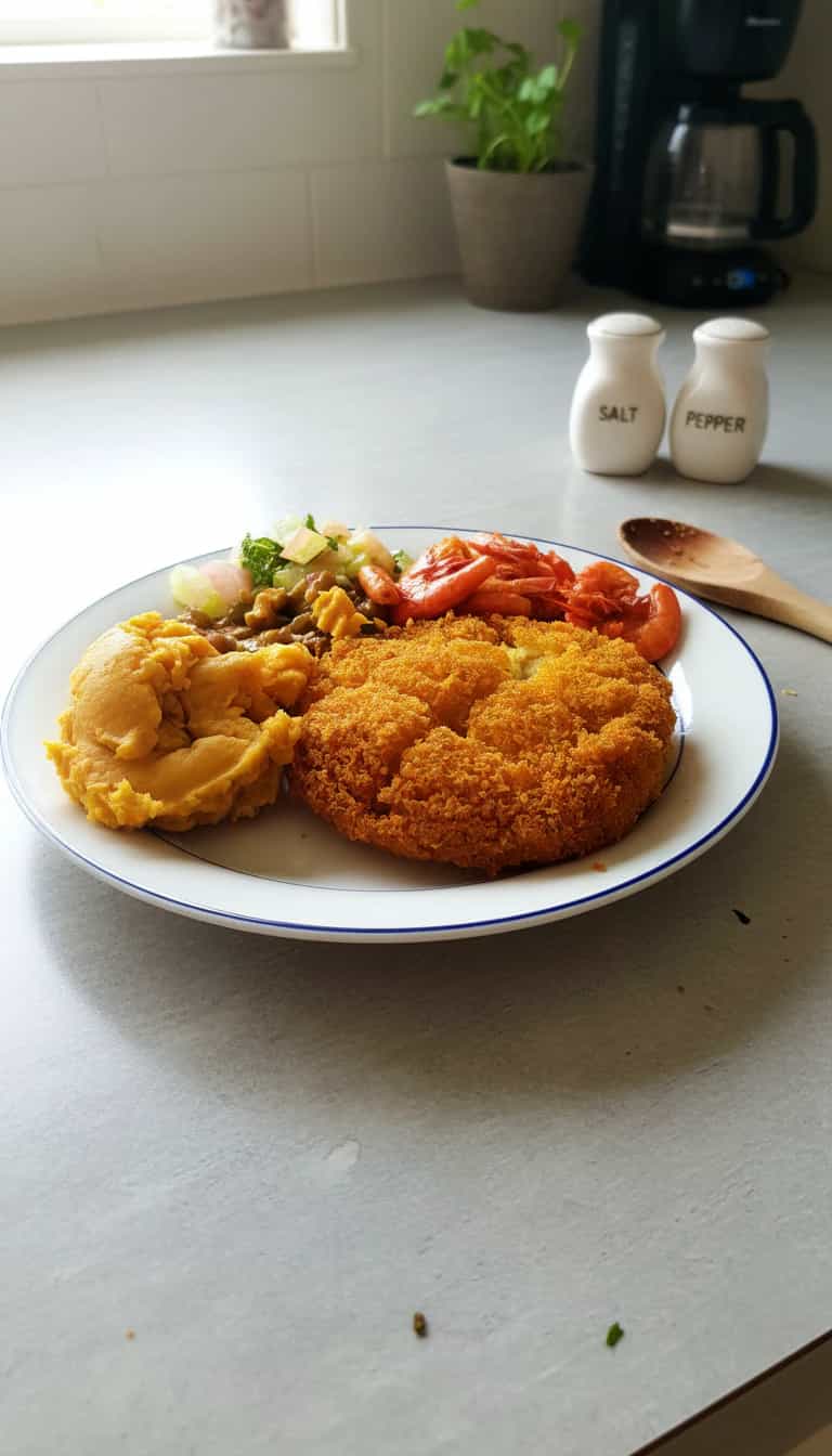 Foto deliciosa de Acarajé pronta para servir - Salgadinhos