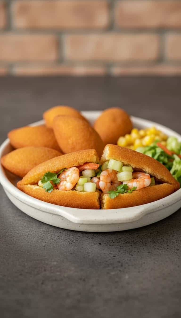 Foto deliciosa de Acarajé Tradicional pronta para servir - Salgadinhos