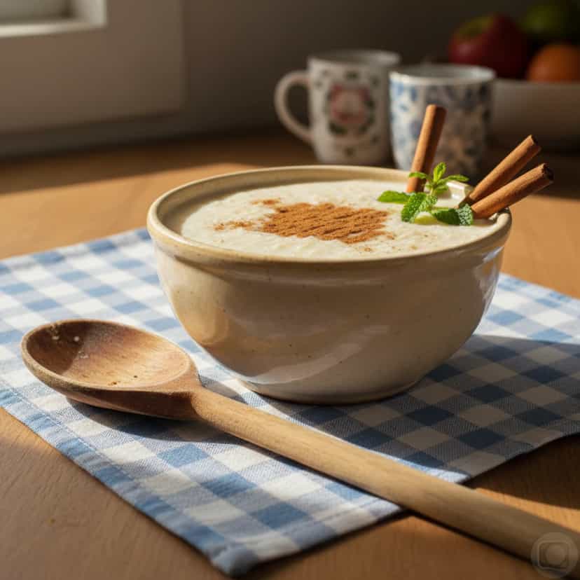 Foto deliciosa de Aletria Cremosa com Laranja pronta para servir - Pudins & Cremes